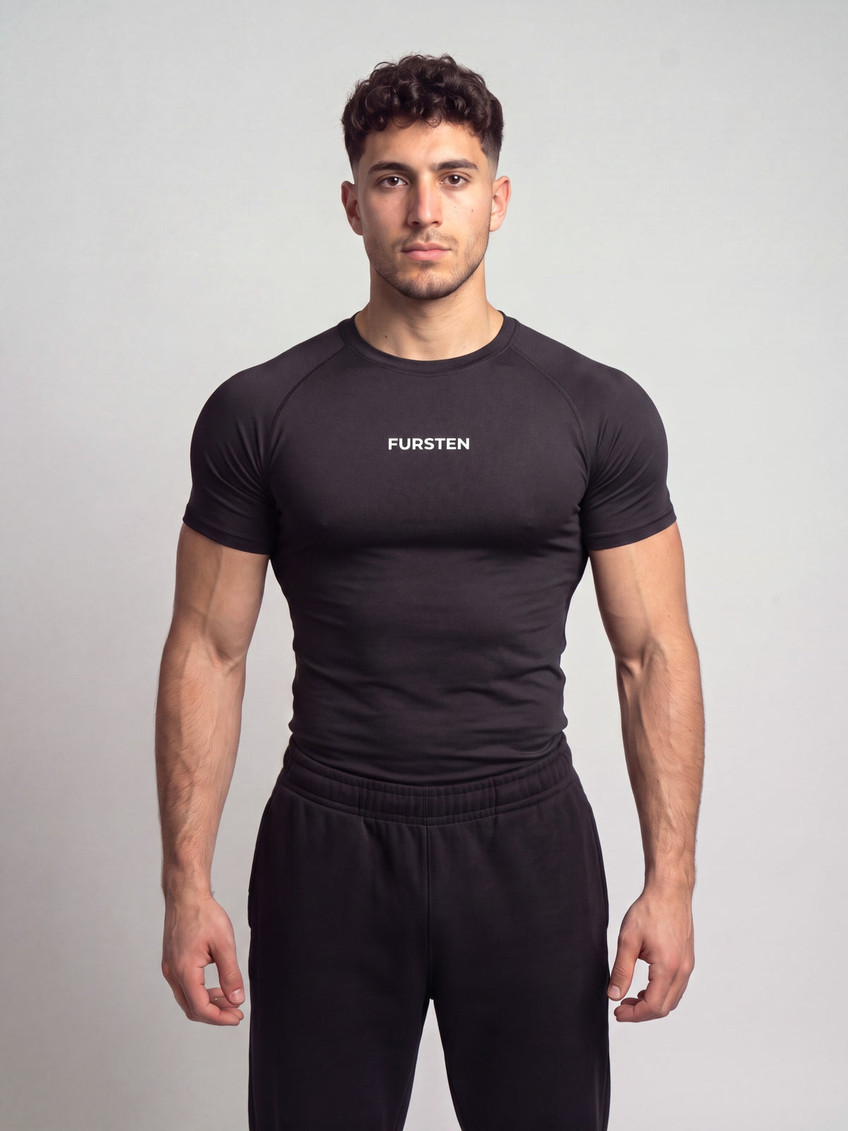 Remera de compresión Basic (negro)