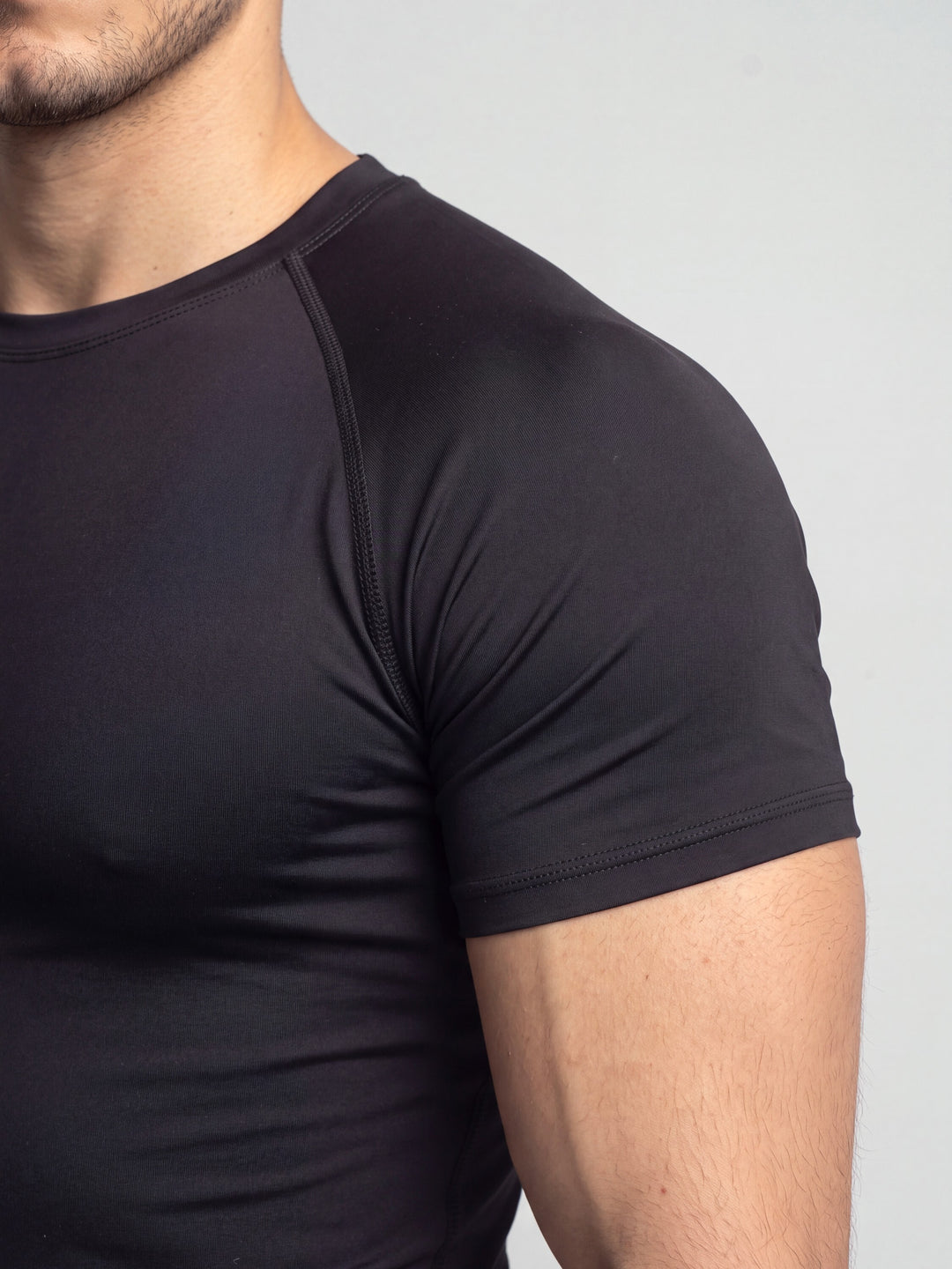 Remera de compresión Basic (negro)