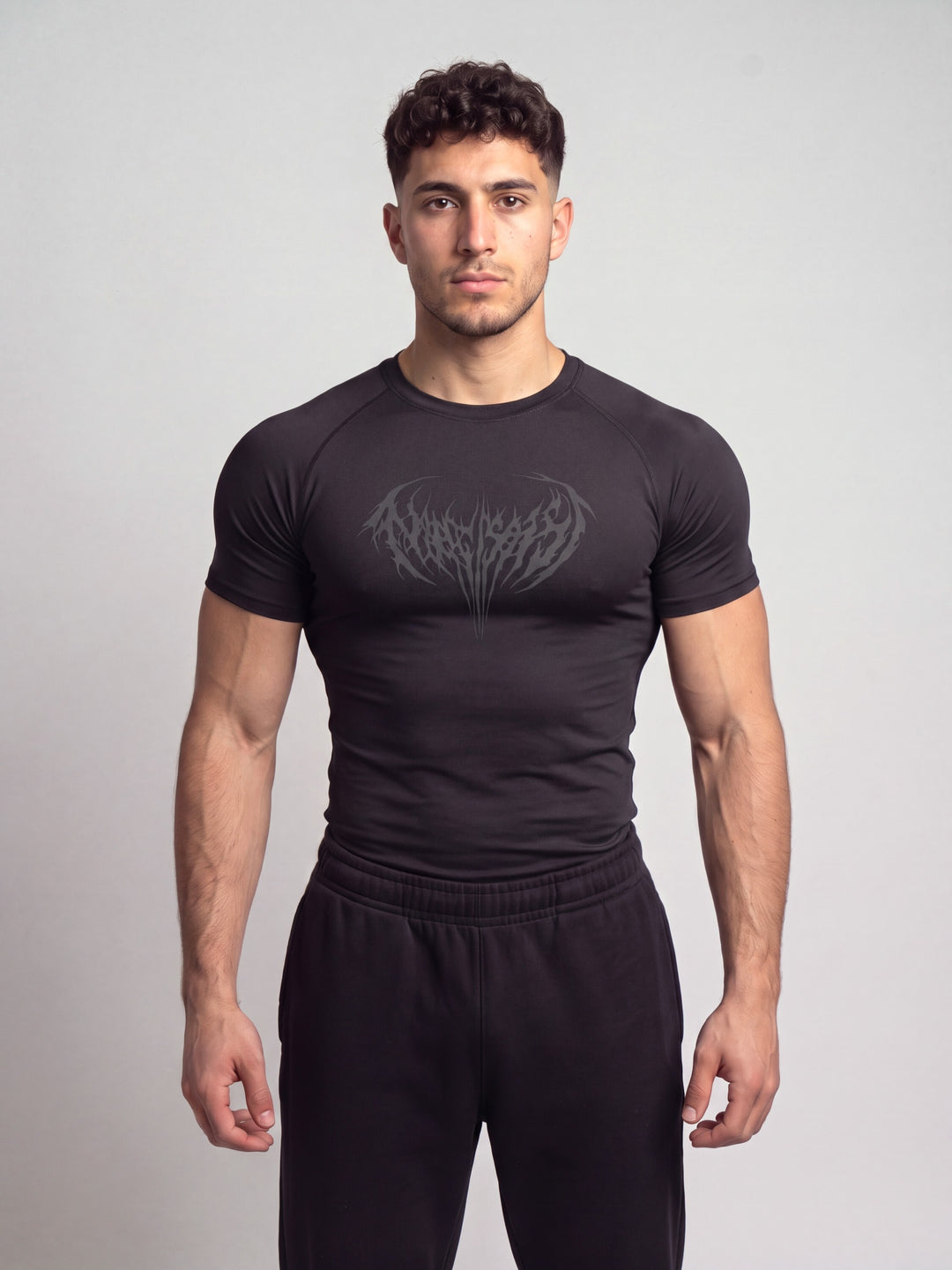 Remera de compresión Dark (negro)