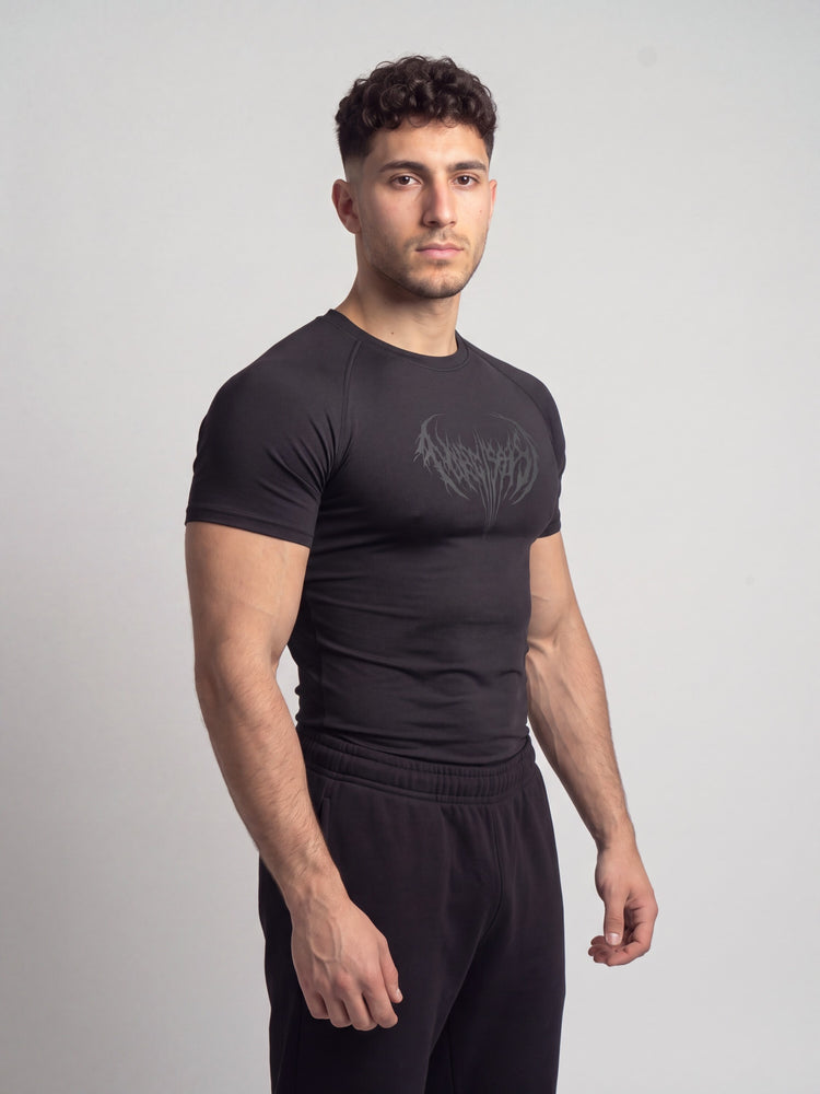 Remera de compresión Dark (negro)