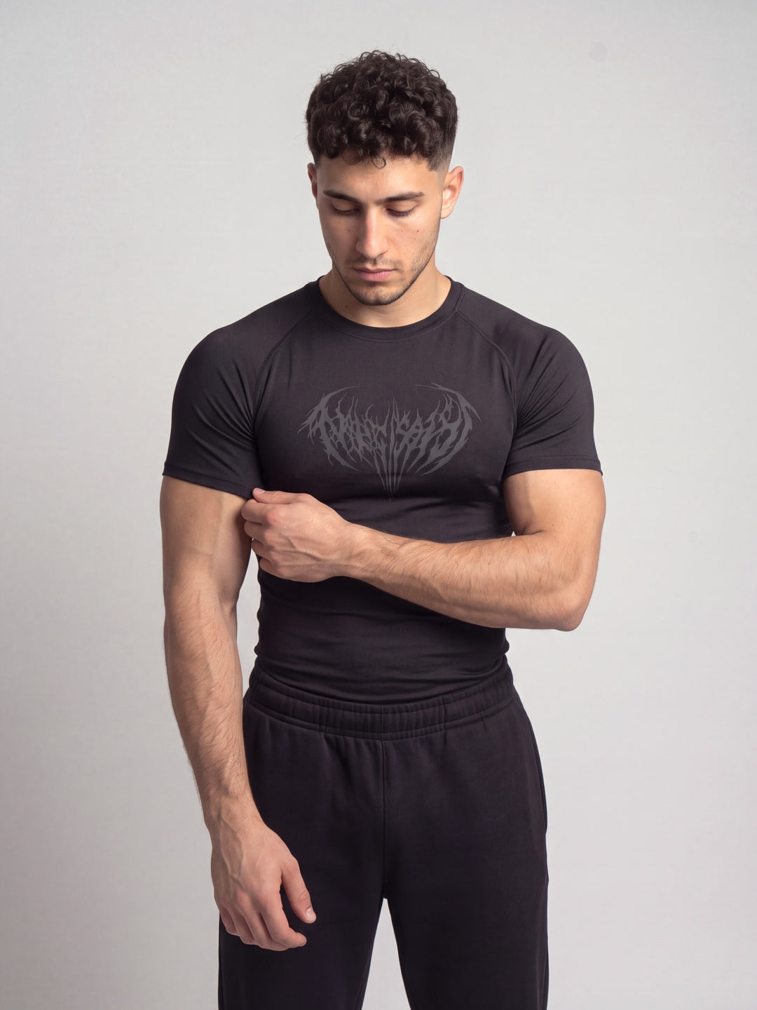Remera de compresión Dark (negro)