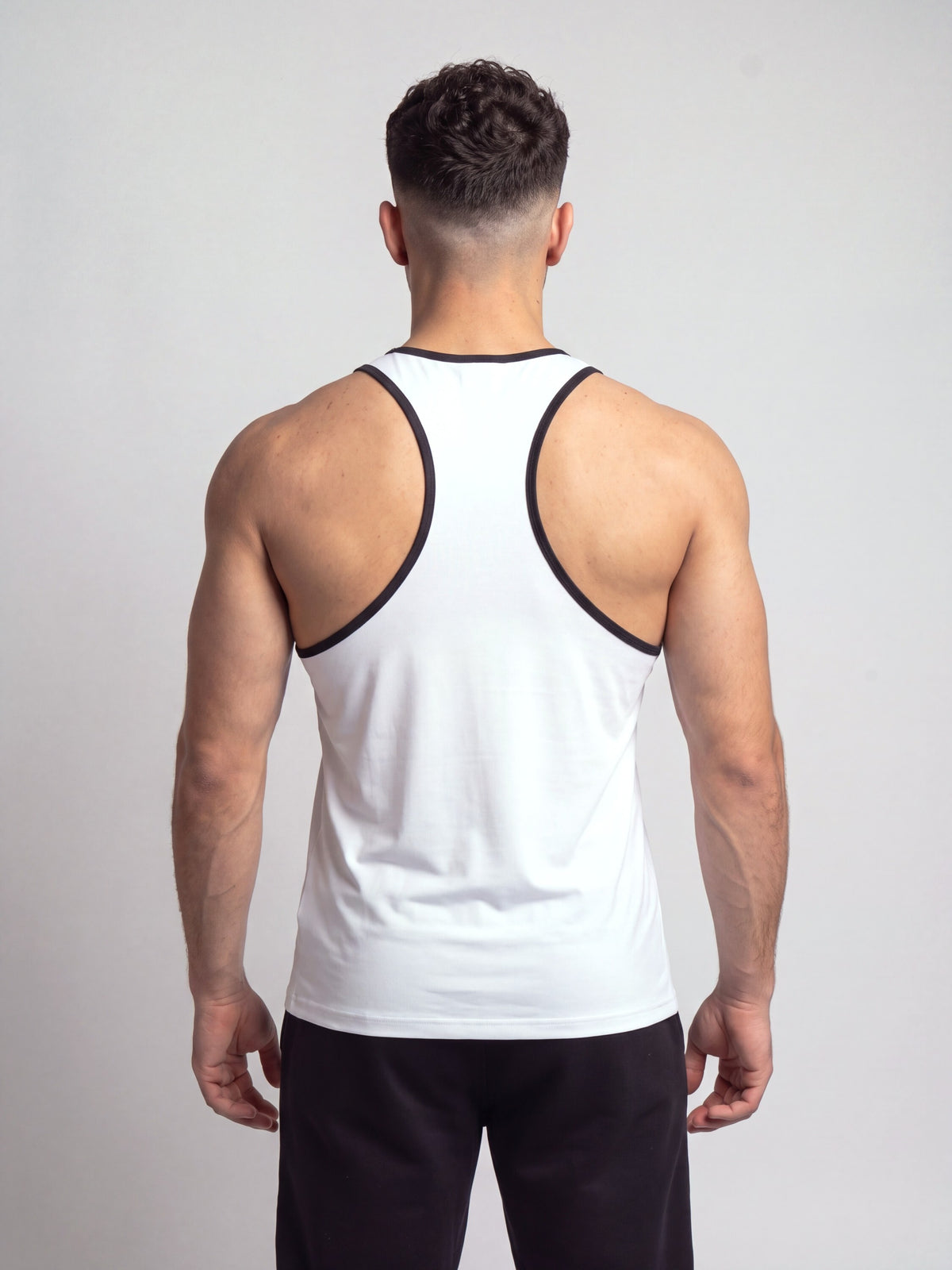 "Kraft" tank (blanca con collareta negra)