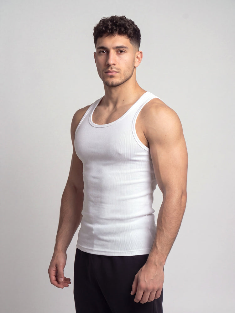 Musculosa de morley Basic (blanco)