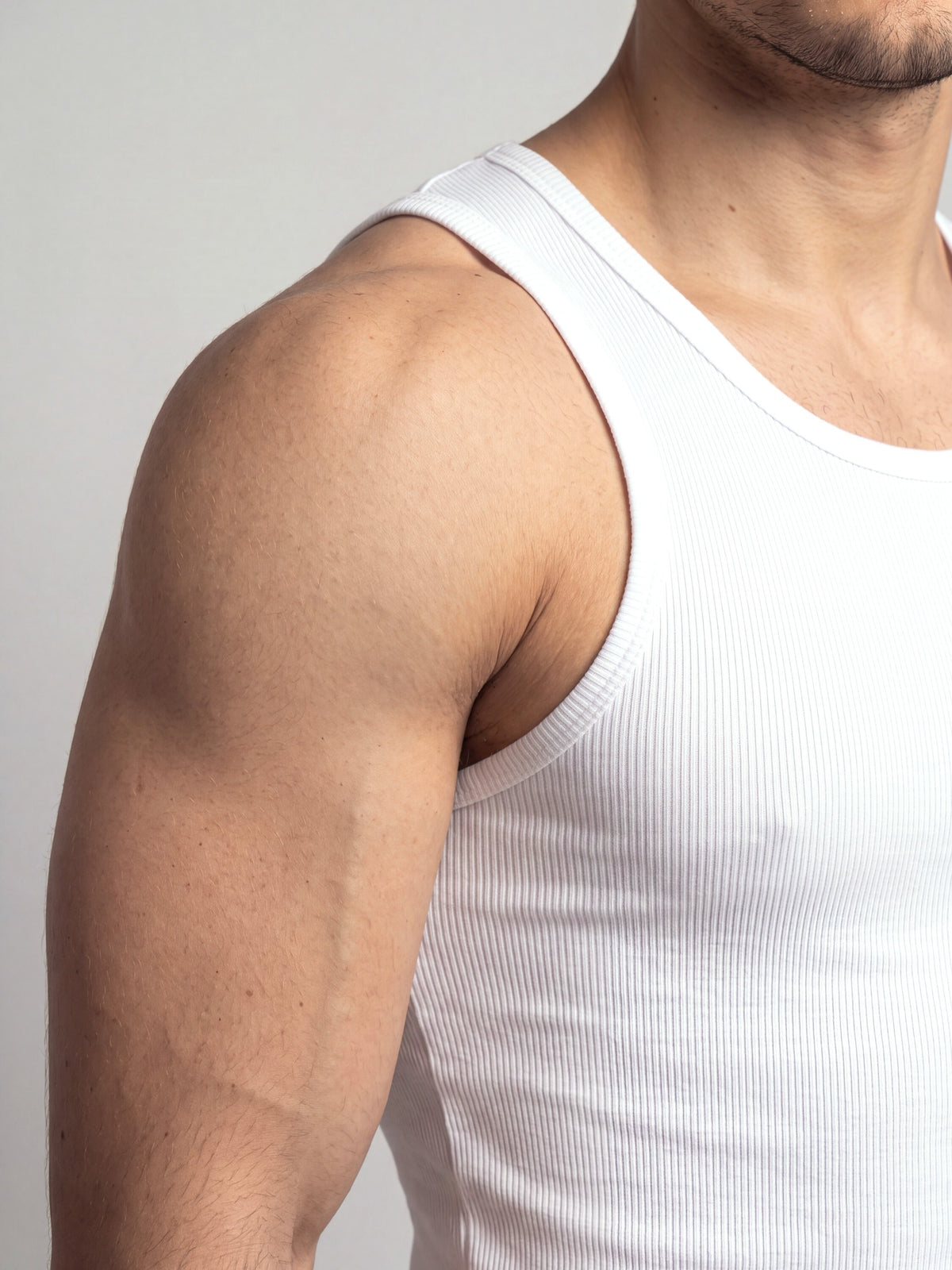 Musculosa de morley Basic (blanco)