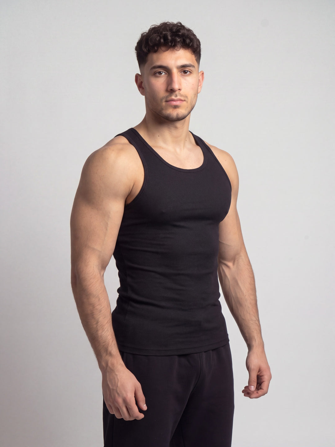 Musculosa de morley Basic (negro)