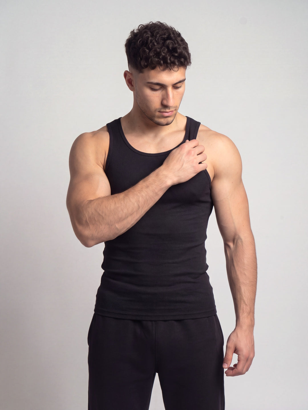 Musculosa de morley Basic (negro)