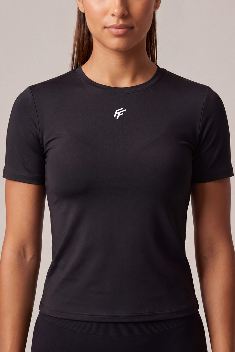 Remera de compresión New Era (Negro)