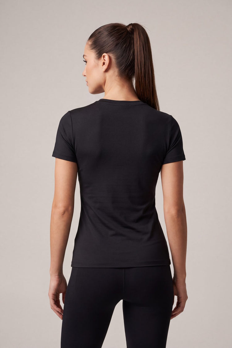 Remera de compresión Basic (Negro)