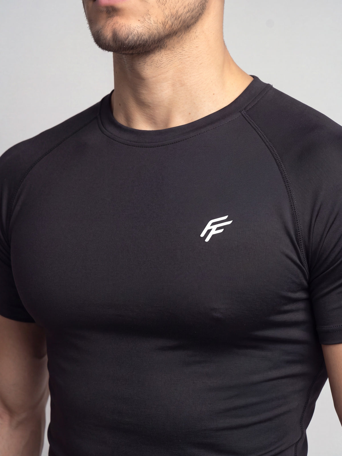 Remera de compresion "New Era" (Negro)