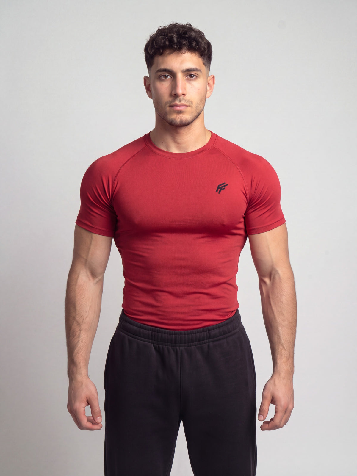 Remera de compresion "New Era" (Rojo)