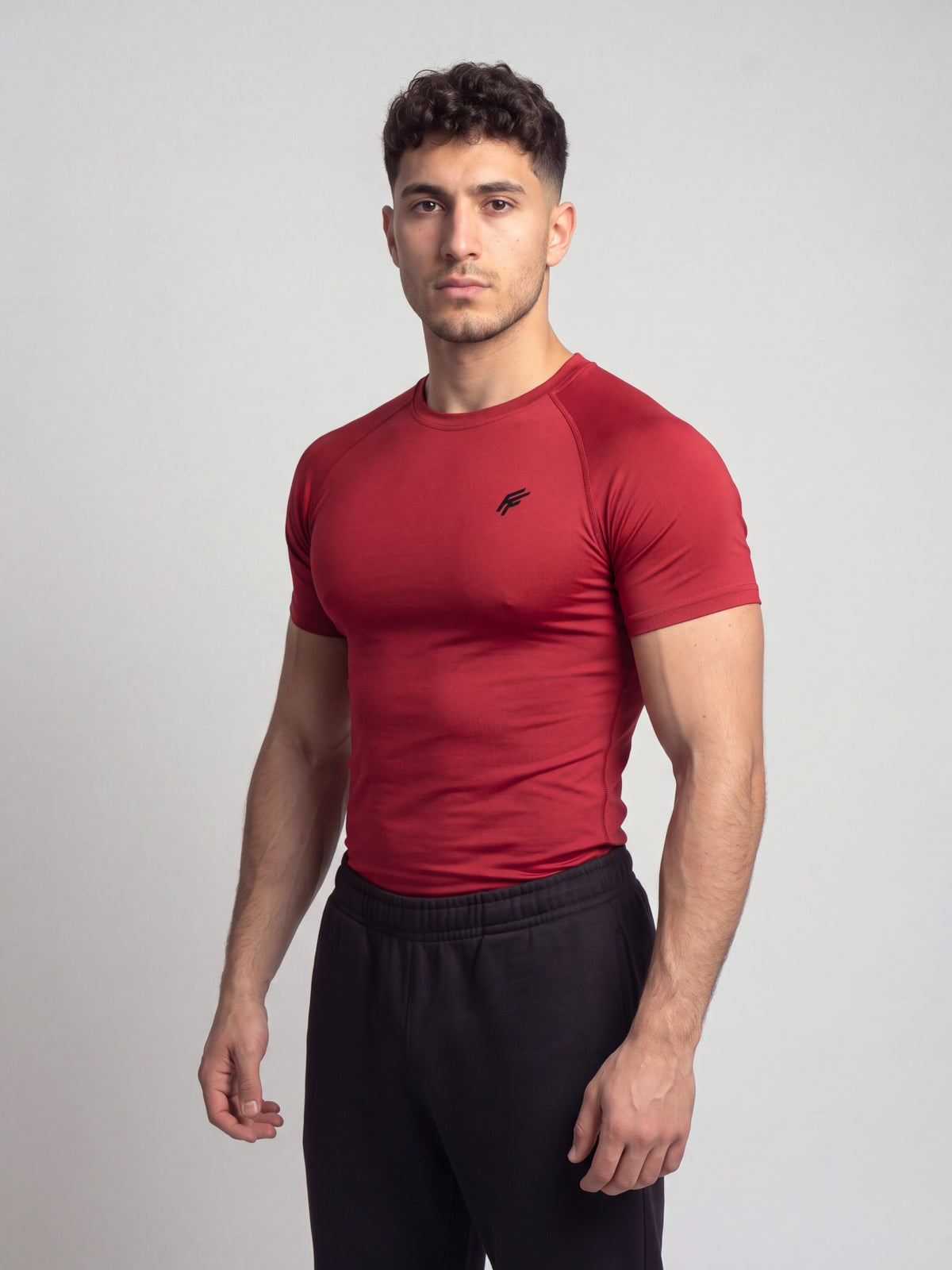 Remera de compresion "New Era" (Rojo)