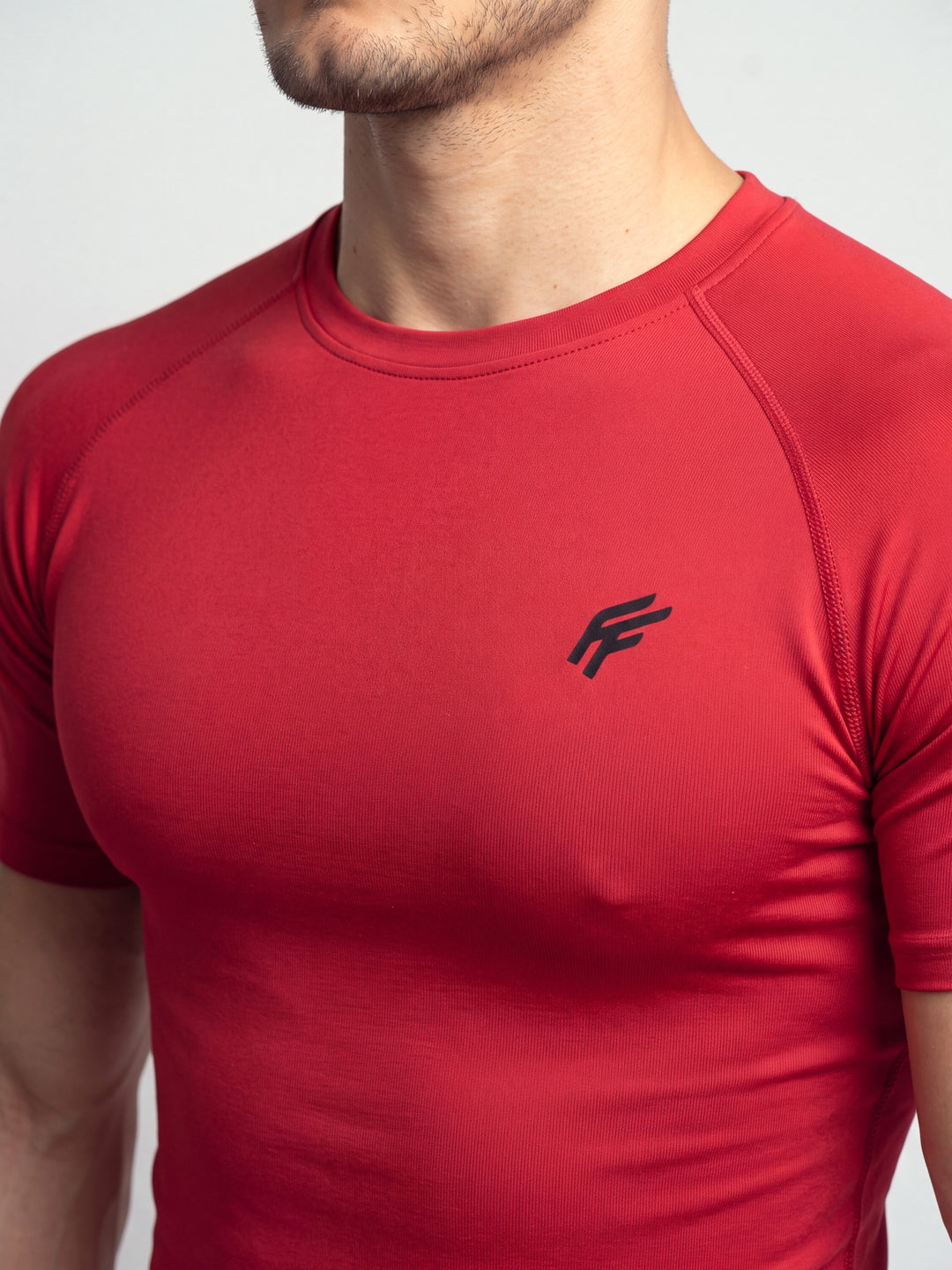 Remera de compresion "New Era" (Rojo)