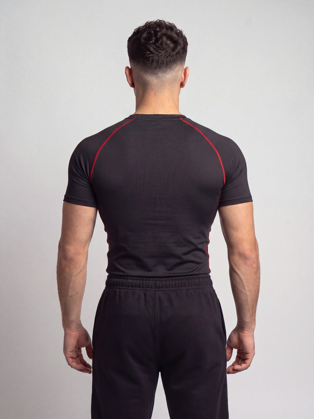 Remera de compresión Redline (negro)