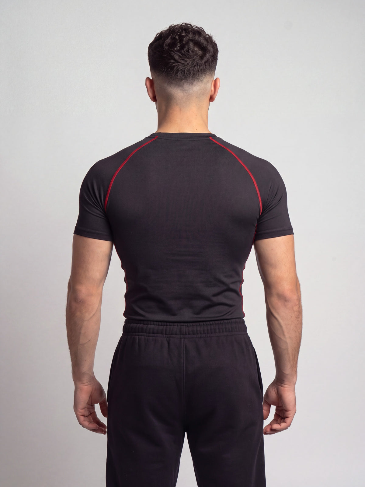 Remera de compresión Redline (negro)
