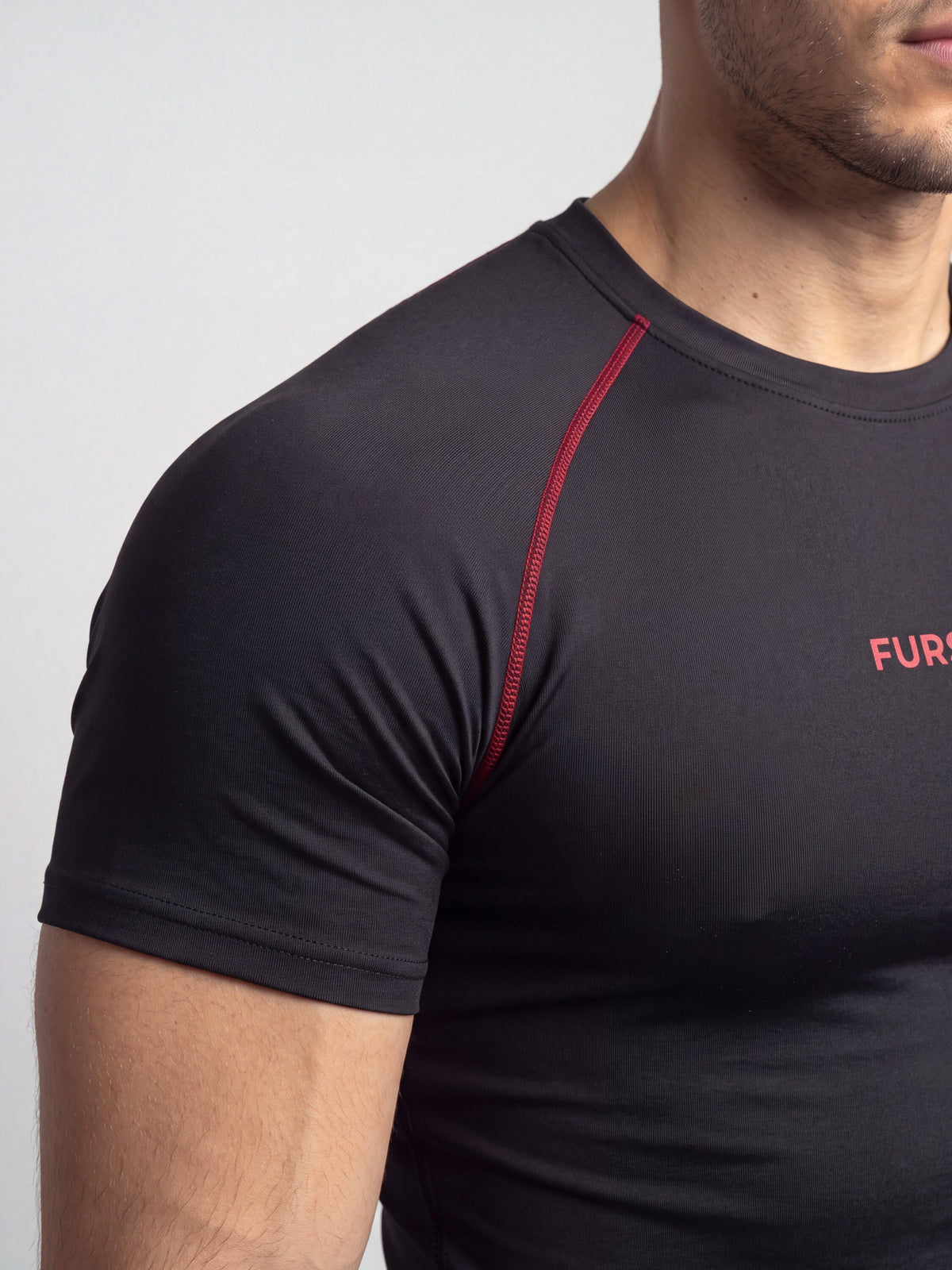 Remera de compresión Redline (negro)