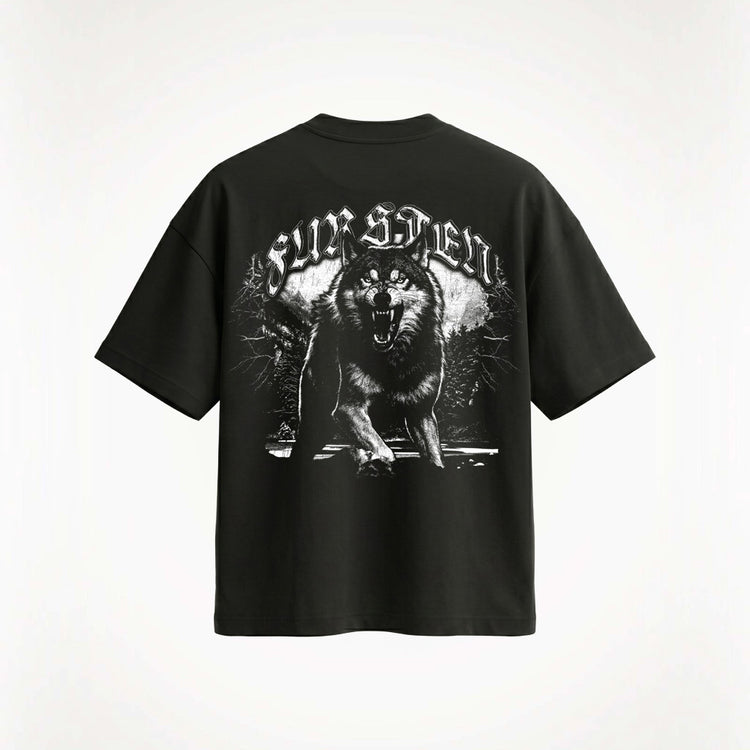 Remera oversize Winter Beast (negro)